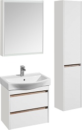 Акватон Зеркальный шкаф Нортон 65 белый – фотография-4